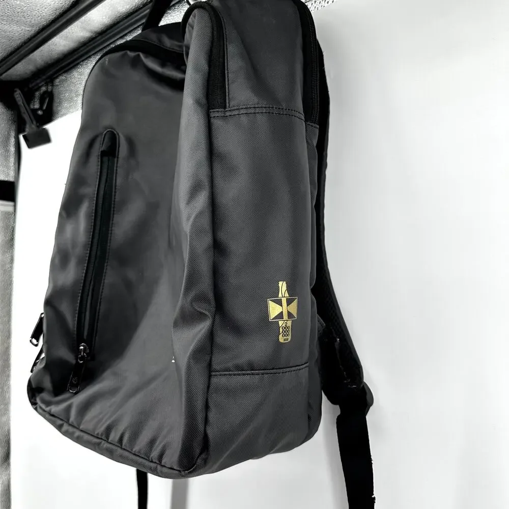 Samsonite Backpack Travel Bag Laptop Multi Pockets Gray Black One Size